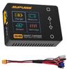 SUPULSE 10A 150W DC Balance Charger with Multi Plug Conversion Line and Lipo Battery Safe Bag with Detachable Adjustable Shoulder Strap view 2