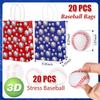 Aoriher 194 Pcs Baseball Party Favor Set Sport Party Gift Bulk Baseball Goodie Bag Filler Mini Ball Toy Silicone Bracelet Tattoo Sticker Keychain Button Pin Slap Bracelet for Birthday Party Supplies view 4