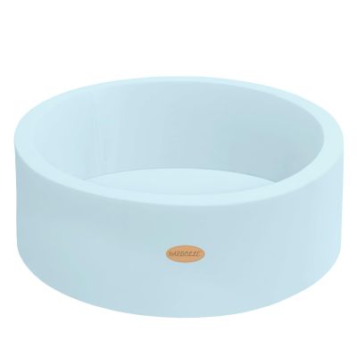 HARBOLLE Baby Ball Pit 35.4" Soft Round Memory Foam Ball Pits NOT Included Balls Indoor Outdoor Playpen for Babies Toddlers Kids Great Gift for Girls Boys, Blue