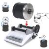 BUAOB Rock Tumbler Kit - Turn Rough Rocks into Beautiful Gems with 7-Day Timer, Includes 2 Belts, Bag of Rough Stones, 4 Stages of Grits: Coarse, Fine, Polishing, Final Polishing view 2