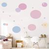 Big Polka Dots Wall Decals for Kids Room, Peel & Stick Vinyl Circle Decals DIY Bedroom Playroom Baby Boys Girls Neutral Bedroom Nursery Decor view 1