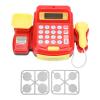 Miokycl Children Mini Cash Register Toy Cashier Role Play Supermarket Shopping Checkout Money Till Toy Educational Learning Pretend Playset for Kids Girls Boys view 2