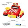 Miokycl Children Mini Cash Register Toy Cashier Role Play Supermarket Shopping Checkout Money Till Toy Educational Learning Pretend Playset for Kids Girls Boys view 3