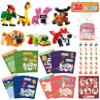 Colplay Valentines Day Gifts for Kids Classroom-28 Pack Animal Building Blocks with Kids Valentines Day Cards for School & Stickers, Class Valentines Gifts Boxes for Boys Girls Party Favors Exchange view 1