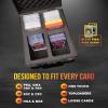 SLAB ARMOR 2 Row Graded Card Storage Box PSA Card Slab Case For Graded cards Holds 80+ Slabs 2 Row Graded Card Case for PSA Slab Box Graded 2 Row Card Storage Box Sports Baseball Card Collector Gifts view 2