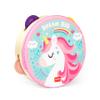Legami - Tambourine, for Children, with 4 Rattles, improves coordination, motor skills, sense of rhythm,  14.5 cm, Unicorn theme view 1