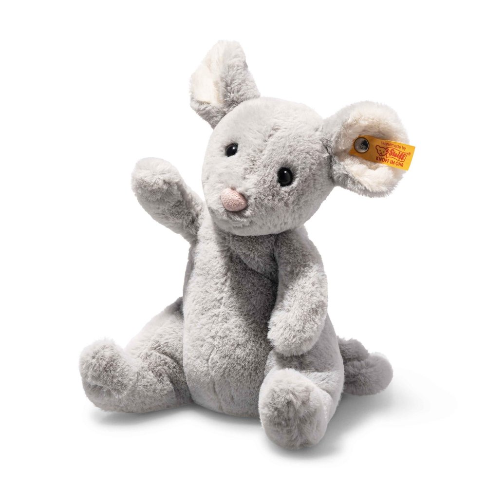 Soft Cuddly Friends Cheesy Mouse, 7" Plush Toy