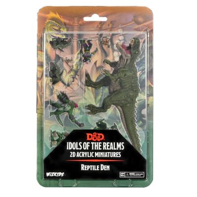 WizKids D&D Idols of The Realms: Scales & Tails - Reptile Den - 2D Set
