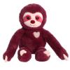 Aurora Heartwarming Valentine Sweety Sloth Stuffed Animal - Soft Keepsake for Loved Ones - Perfect for Decorating Rooms and Valentine's Day - Amethyst 12 Inches view 1