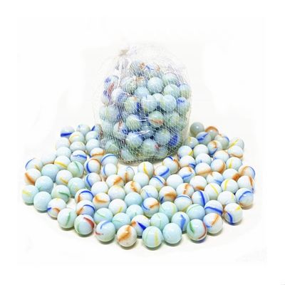 TSY TOOL 1000 Count Bulk Beautiful Premium Player Glass Marble, 5/8" in Bulk, Shooters Sling Shot Ammo for Children (10 Bags)