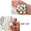 TSY TOOL 1000 Count Bulk Beautiful Premium Player Glass Marble, 5/8" in Bulk, Shooters Sling Shot Ammo for Children (10 Bags) view 2