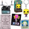 All Hail Jack Nightmare Before Christmas Figure & Bitty Pop! + Blind Box Mini + Skellington Blacklight NBX Master of Fright Hanger + Sally & Zero + Beetlejuice view 1