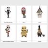 All Hail Jack Nightmare Before Christmas Figure & Bitty Pop! + Blind Box Mini + Skellington Blacklight NBX Master of Fright Hanger + Sally & Zero + Beetlejuice view 4