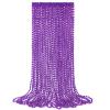 YAXINRUI 12 PCS Purple Bead Necklaces, Purple Mardi Gras Beads, Halloween Beads Necklaces, 33 Inch Beaded Necklaces Costume Necklace for Mardi Gras Christmas Halloween Party Favors view 1