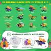 Colplay 24 Pack Valentines Day Gifts - Insect Building Blocks with Valentines Cards, Stickers, Class Gifts Exchange, Party Favors for Boys & Girls view 4