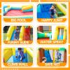 Doctor Dolphin Bounce House for Kids, Inflatable Water Slide, Indoor Bouncy House for Kids, Kids Bouncy Castle with Waterslide, Jump House for Dry and Wet Backyard(450W Blower Include) view 3