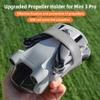 SENSKDN Upgraded Quick Release Propeller Holder Strap Guard for DJI Mini 3 Pro Drone Accessories - Durable Soft Plastic Stabilizer Fixator, Secure Blade Protector, Compact and Portable view 2