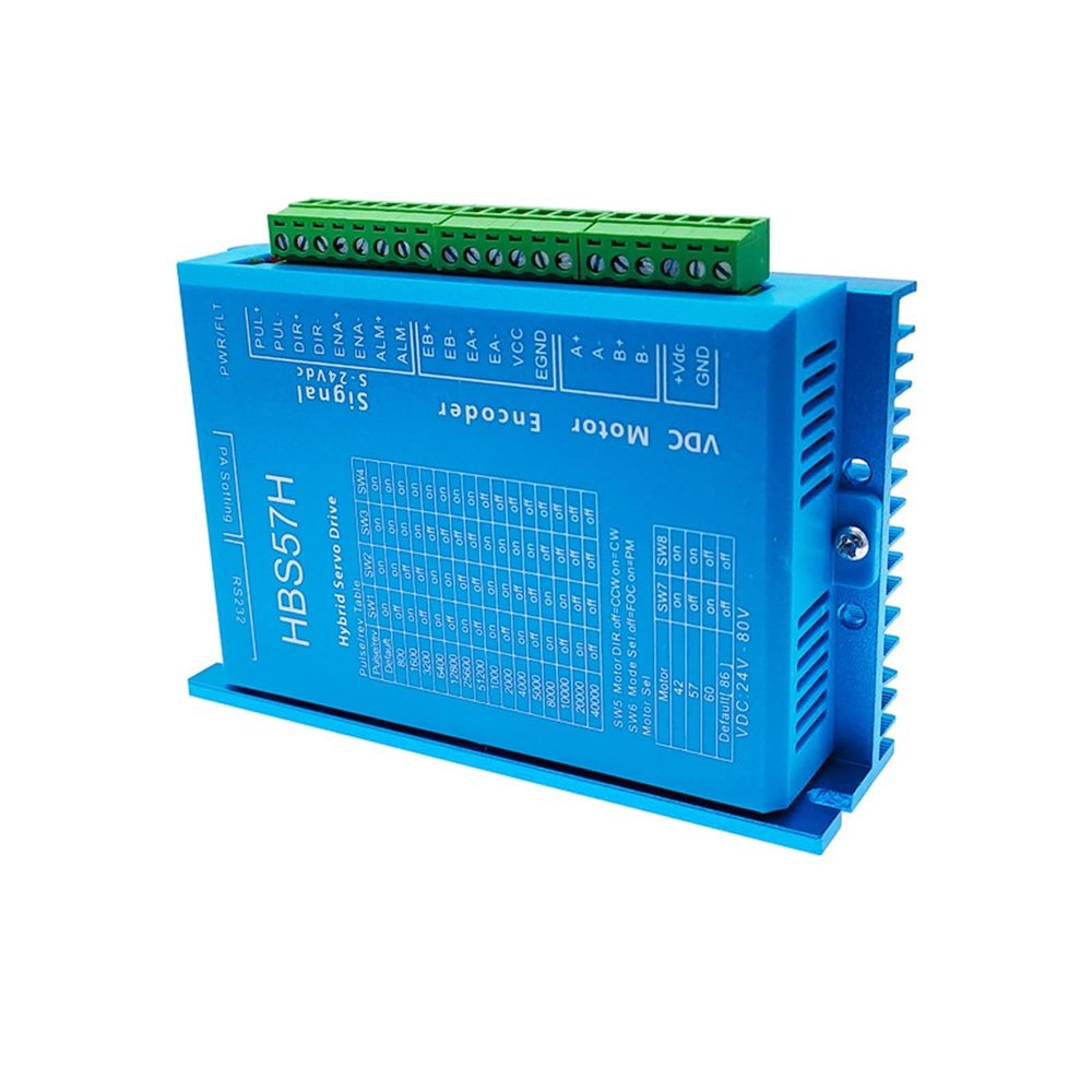 VOREAL HBS57H Servo High Speed Constant Torque Closed Loop Servo Motor Driver Hybrid Step Servo Driver CNC Controller Leisurely