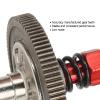 Slipper Gear Set, 91T Slipper Gear Set Differential Upgrade Parts Metal Gear Assembly Weihnachten for Arrma Senton 1:10 RC Cars Car Model Parts (Red) view 3