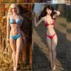 1/6 Scale Female Body,12inch European Girl Plump Super Flexible Seamless Action Figure Body with Detachable Feet Collectible (New Pale Skin) view 2