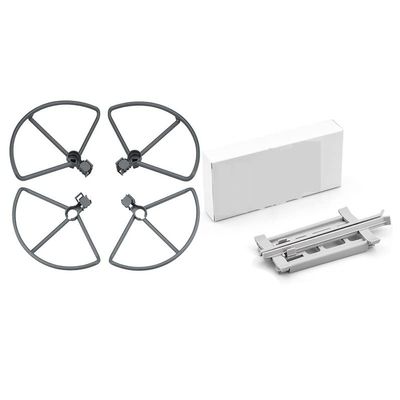 ABZEKH Drone Accessories 4pcs Quick Release Protective Cover Landing Gear Propeller Guard Protector for DJI Mavic Pro Platinum Drone Blade Bumper Props (Color : Landing Gear 2 in 1)