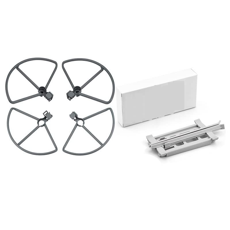 ABZEKH Drone Accessories 4pcs Quick Release Protective Cover Landing Gear Propeller Guard Protector for DJI Mavic Pro Platinum Drone Blade Bumper Props (Color : Landing Gear 2 in 1)