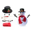 Snowman Kit, Snowman Making and Decorating Kit,Outdoor Toys for Children in Winter, Christmas Decorations and New Year Gifts view 1