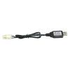 6.4V 600mA USB Charger Cable EL4.5-3P Male Plug P-to-R for 2S Life Battery RC Boat Racing Car Truck view 4