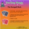 Ted's Sterling Magic Factory Cut Bicycle Svengali Deck and Genuine US Scotch and Soda Centavo Coin Card Trick Set (Red) view 3