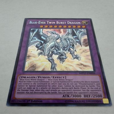 Blue-Eyes Twin Burst Dragon - MP17-EN056-2017 Mega-Tins Mega Pack - Secret Rare - 1st Edition