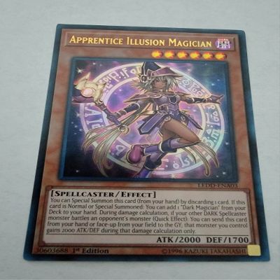 Apprentice Illusion Magician - LEDD-ENA03 - Legendary Dragon Decks - 1st Edition - Ultra Rare
