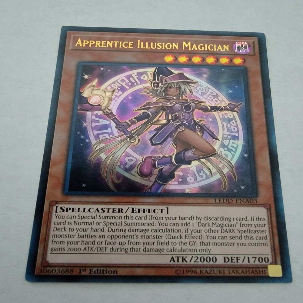 Apprentice Illusion Magician - LEDD-ENA03 - Legendary Dragon Decks - 1st Edition - Ultra Rare