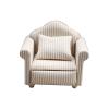 Esquirla 1/12 Scale Dollhouse Couch Miniature Recliner Simulation Accessories with Pillow Home Decor for Children, Single Sofa view 2