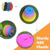 Adjustable Dumbbell Toy Pretend Workout for Kids - Fill Weights with Water or Sand - Beach Toys view 3