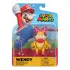 SUPER MARIO World of Nintendo 4 inch Scale Wendy Koopa with Wand 41543 view 2