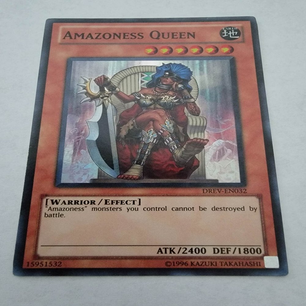 Amazoness Queen - DREV-EN032 - Duelist Revolution - Super Rare - Unlimited Edition