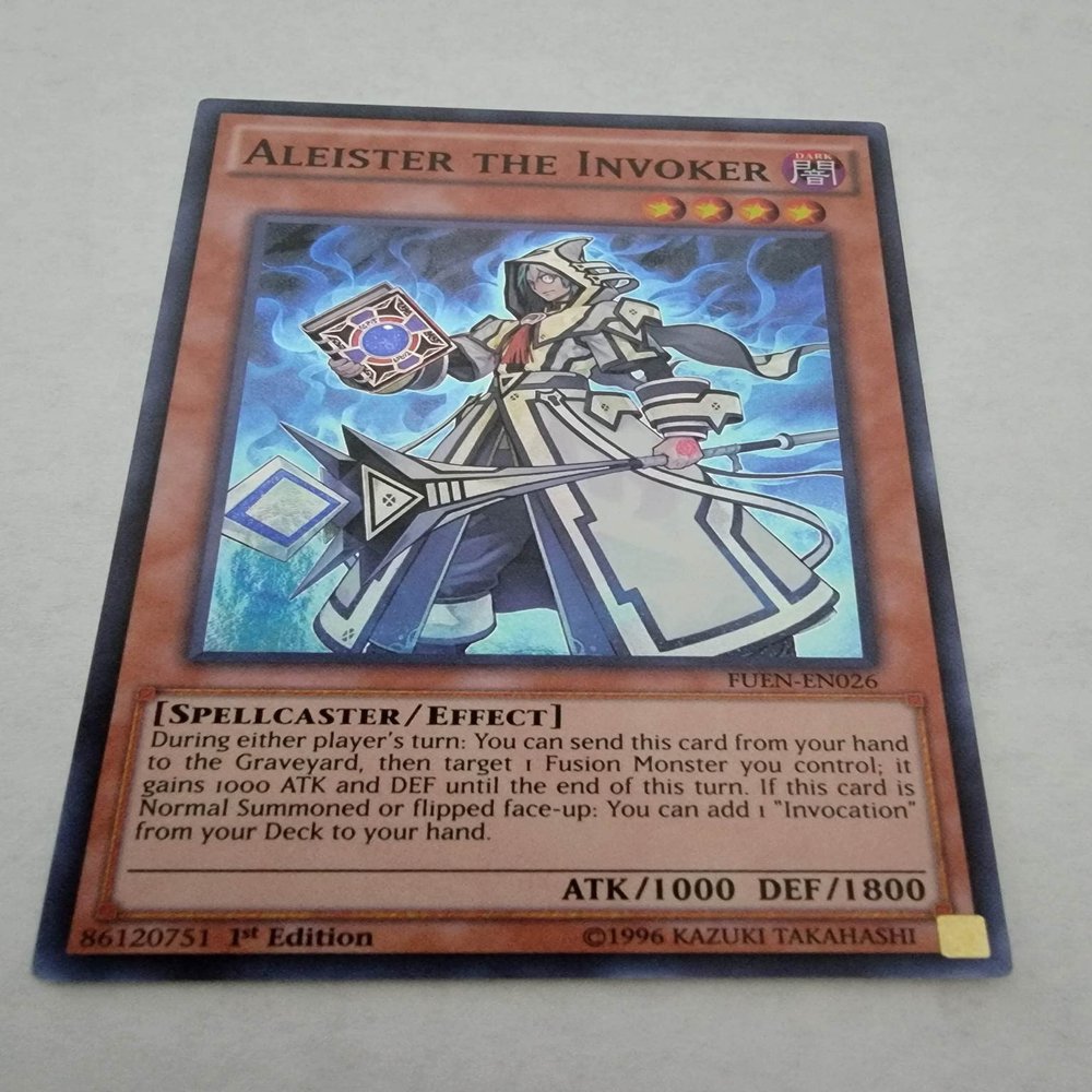 Aleister the Invoker - FUEN-EN026 - Super Rare - 1st Edition