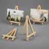 15pcs Mini Painting Easels Wooden Tripod Display Stand for Art Projects Photos and Signage for Classroom Parties and Home Decor view 4