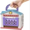Mattel Disney Wish Micro Doll Playset, Dahlias Rosas Marketplace Portable Set with Dahlia Doll, Star Figure & 9 Accessories, Travel Toy view 2