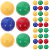 Toddmomy 48Pcs Chinese Checkers Marbles Balls Game Replacement Marbles Balls for Marble Run, Marbles Game 25mm view 1