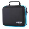 MAGICYOYO Professional Yoyo Storage Case, Yo-yo Case Carry Bag Protect Yo yo Accessories, 6 Yoyo Storage Compartments and Interior Zip Compartment (Black Blue) view 4