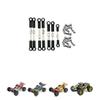 7Pcs Front Rear Tie Rod Servo Link Rod with Ball Head Screw for 144001 144010 124017 124019 RC Car Spare Parts view 3