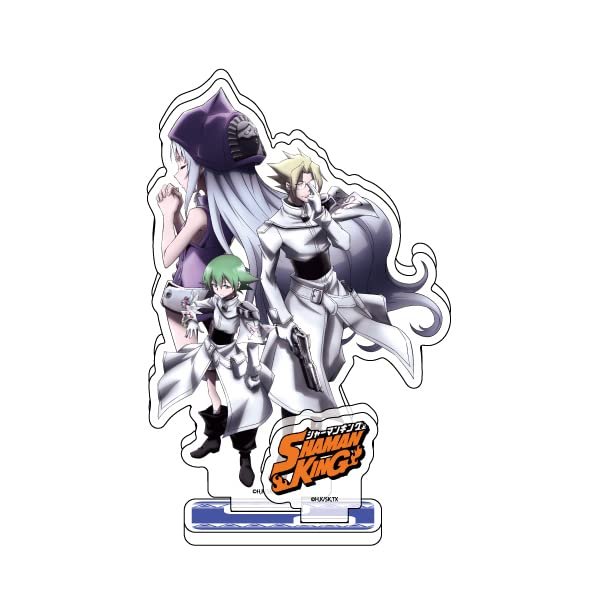 A3 TV Anime Shaman King 01 Rizelg & Jeanne & Marco Acrylic Figure Plate