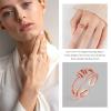 choice of all Fidget Ring to My Daughter Gifts from Mom Mother Hope Anxiety Breathe Spinner Ring for Women Birthday Valentines Day Gifts view 3