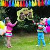 Small Truck Piata Birthday Truck Piata for Construction Piata with Stick Blindfold Confetti Birthday Party Supplies for Carnival Events Fiesta Decor Games,15.7 x 11 x 2.4 Inch (Green) view 4