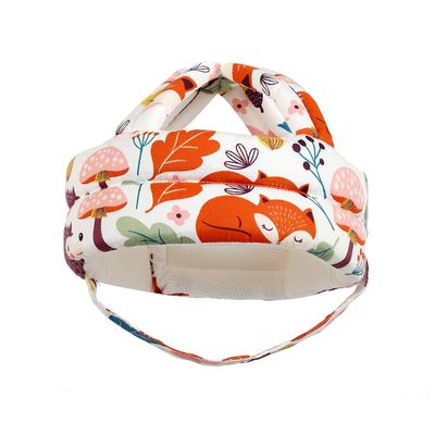 Surakey Toddler Walking Helmet, Baby Infant Anti-Bumping Bumper Protect Hat Safety Helmet Adjustable Breathable, Kids Anti-Fall Cushion Cap for Walking Running Playing Crawling (White)