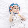 Surakey Toddler Walking Helmet, Baby Infant Anti-Bumping Bumper Protect Hat Safety Helmet Adjustable Breathable, Kids Anti-Fall Cushion Cap for Walking Running Playing Crawling (White) view 2