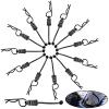 GoHobby RC Body Clips with Pull Tabs for 1/10 1/12 1/14 Arrma Axial SCX10 Redcat Tamiya HSP Himoto, 20-Pack (Black) view 1