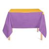 Creative Products Stripes Mardi Gras 58 x 58 Tablecloth view 2