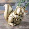 PAASHE Money Banks Cute Money Banks Zinc Alloy Metal Piggy Bank Squirrel Coin Can with Rubber Stopper Money Box Kids Gift Toy Cute view 2